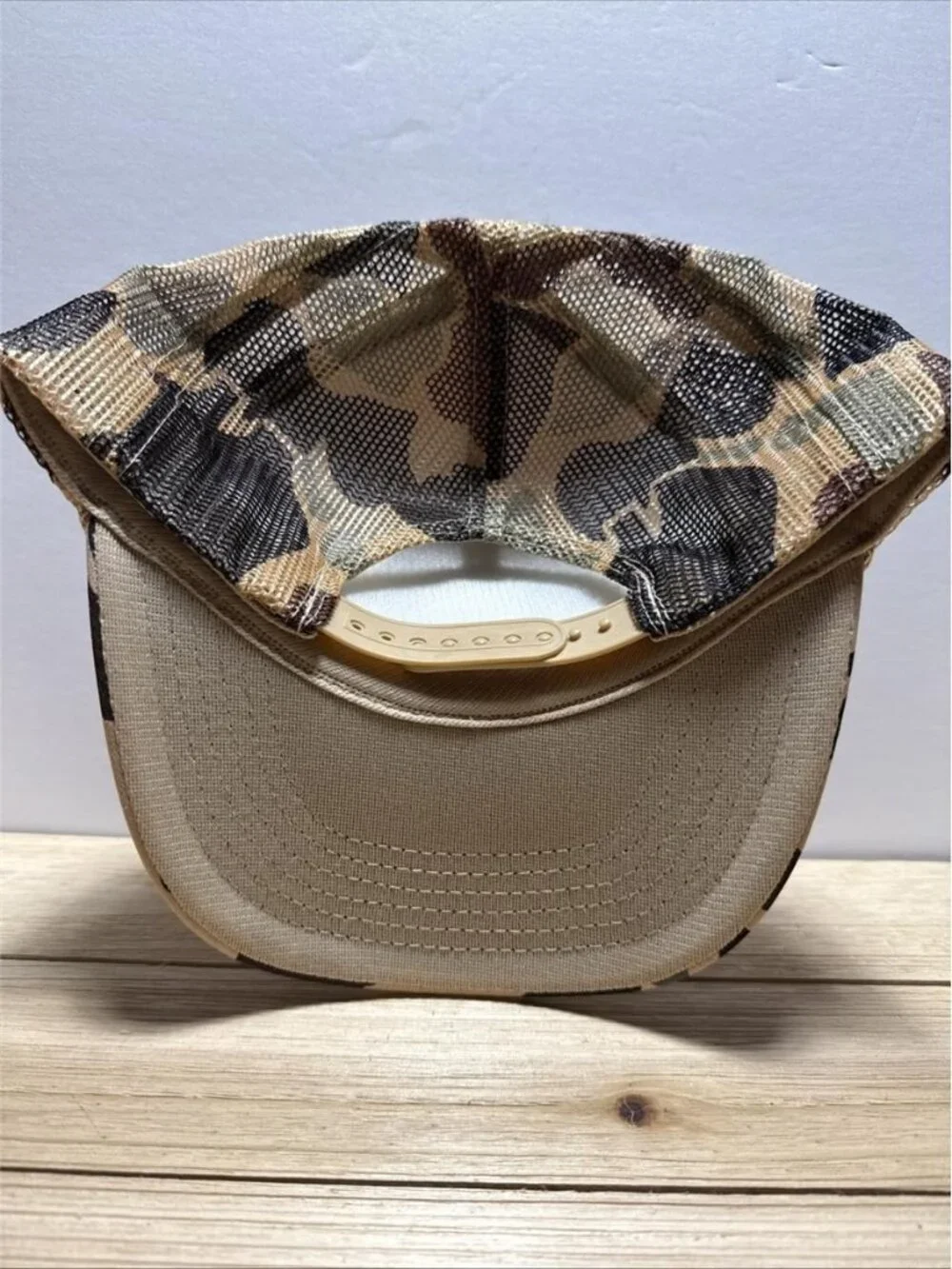 Retro Chattanooga Chew Trucker Hat Vintage Camo Foam Snapback Train Cap New 80s